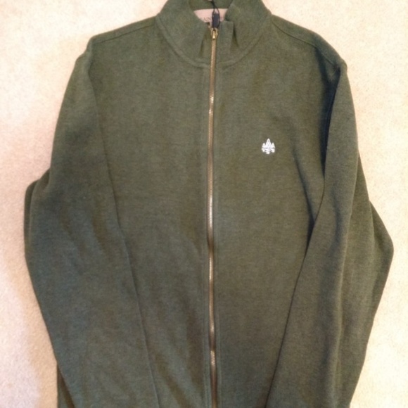 Men's Full Zip Rainforest Sweater - Picture 3 of 3
